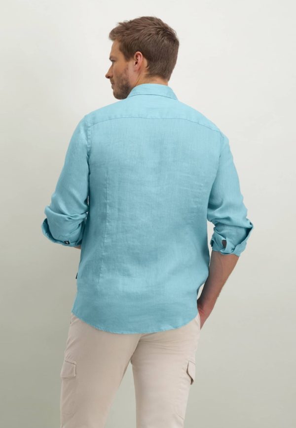 STATE OF ART SHIRT, PLAIN LINNEN - Afbeelding 2