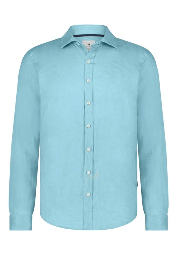 STATE OF ART SHIRT, PLAIN LINNEN - Afbeelding 3