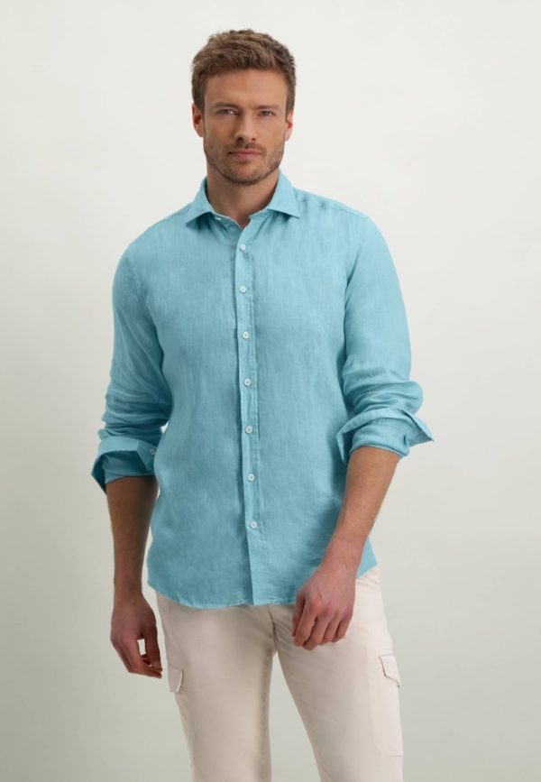 STATE OF ART SHIRT, PLAIN LINNEN