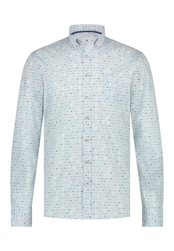STATE OF ART SHIRT, PRINTED POPLIN