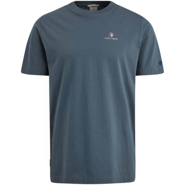 CAST IRON T-SHIRT, REGULAR FIT SINGLE JERSEY