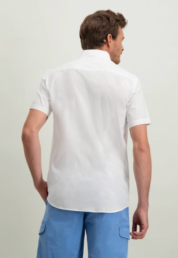 STATE OF ART SHIRT, SS PLAIN POPLIN - Afbeelding 4
