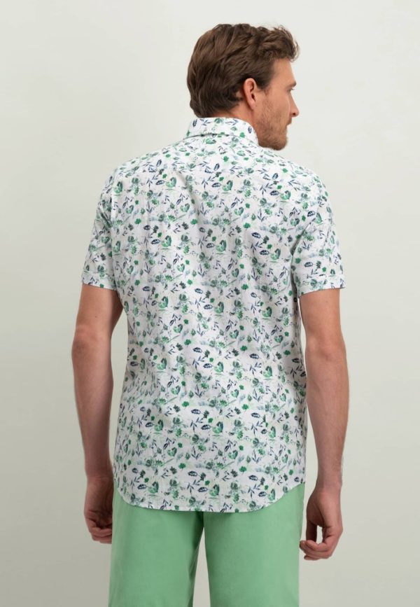 STATE OF ART SHIRT, SS PRINTED POPLIN - Afbeelding 2