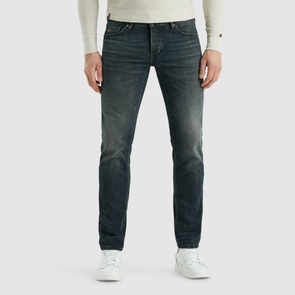 CAST IRON JEANS, RISER SLIM EARTH BLUE JEANS
