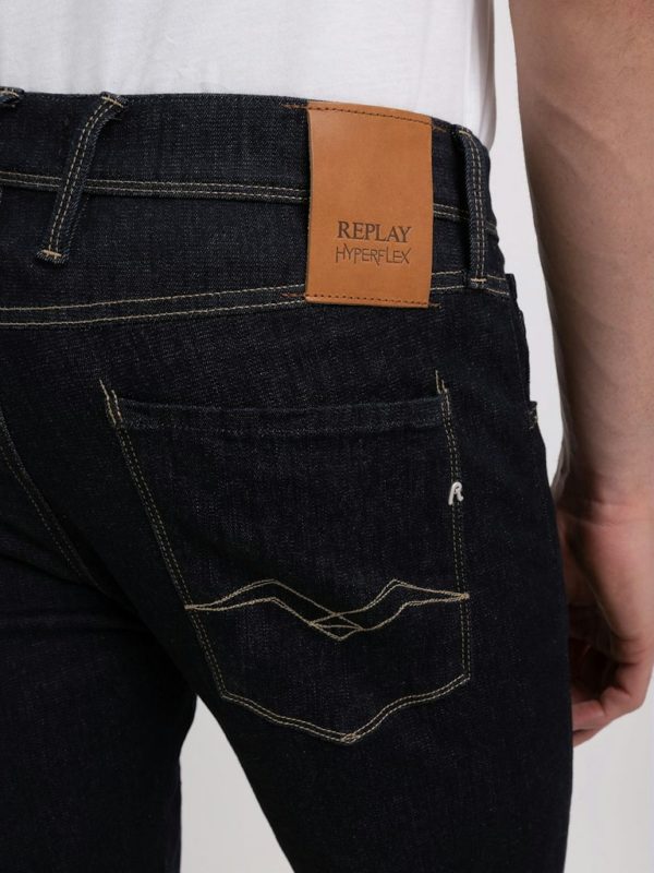 REPLAY JEANS, SLIM FIT HYPERFLEX JEANS - Afbeelding 2
