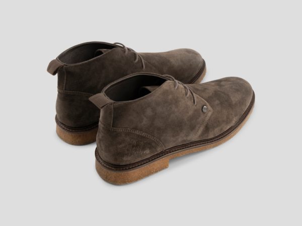 REHAB SCHOENEN, KAS GREY BROWN DESERT BOOT - Afbeelding 3