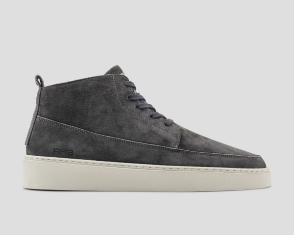 REHAB SCHOENEN, ORION NUB DARK GREY SNEAKERS - Afbeelding 2