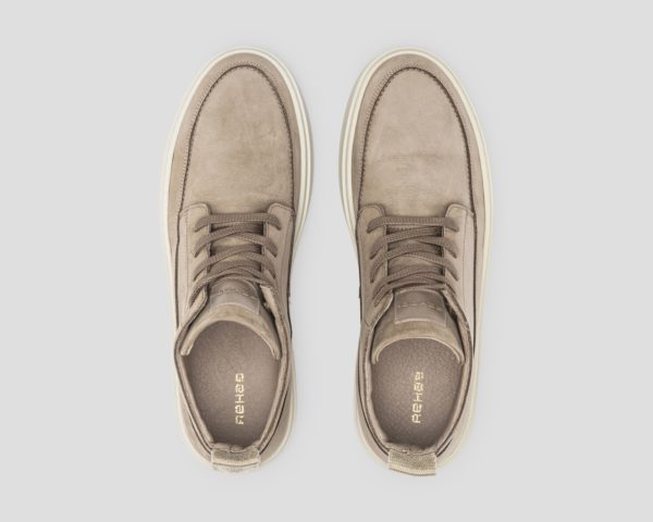 REHAB SCHOENEN, ORION NUB TAUPE SNEAKERS - Afbeelding 4