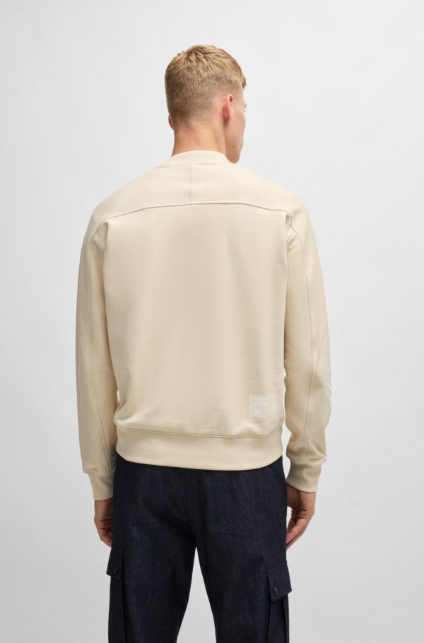 BOSS ORANGE SWEATER, WE_NATURAL - Afbeelding 3