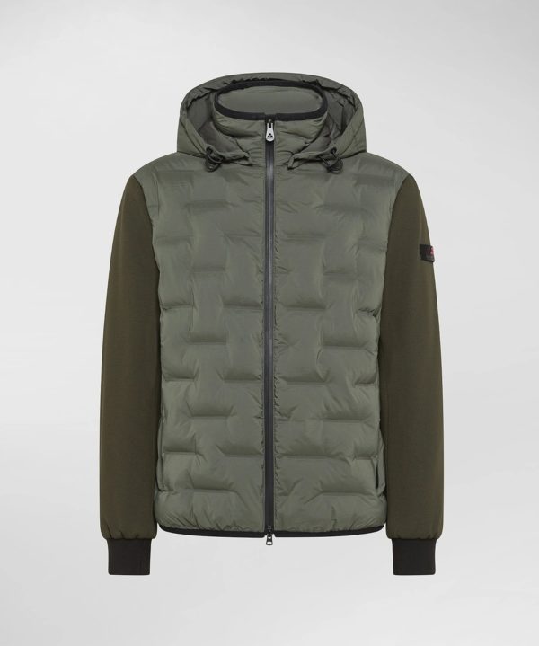 PEUTEREY JACK, HOLZER SJN BIMATERIAL JACKET JAQUARD QUILTING - Afbeelding 3