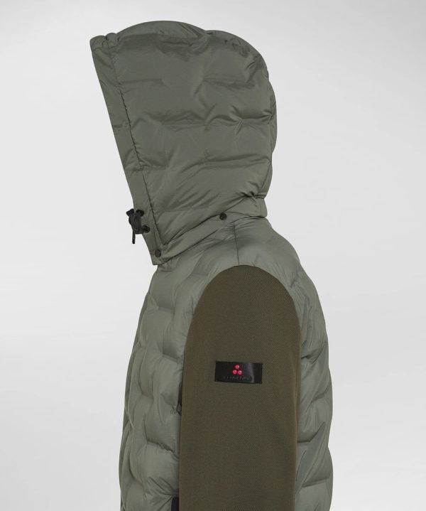 PEUTEREY JACK, HOLZER SJN BIMATERIAL JACKET JAQUARD QUILTING - Afbeelding 4