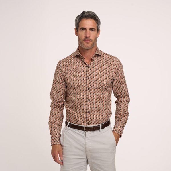 R2 AMSTERDAM SHIRT, PRINTED JERSEY - Afbeelding 3