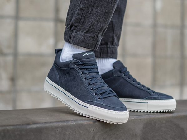 REHAB SCHOENEN, CRAIG NUB DARK BLUE SNEAKERS - Afbeelding 5