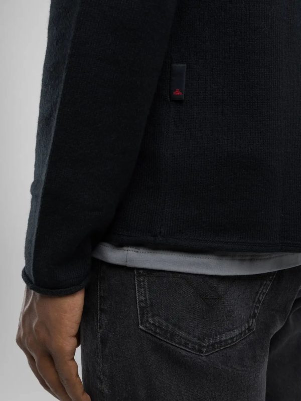REPLAY PULLOVER, COTTON BLEND CREWNECK - Afbeelding 4