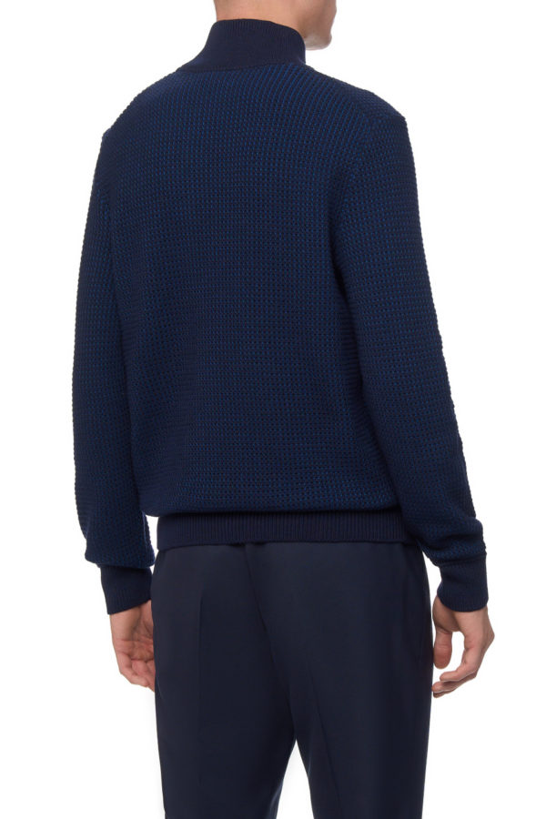 HUGO BOSS BLACK PULLOVER, H-EMAURELLIO MOCK NECK - Afbeelding 2