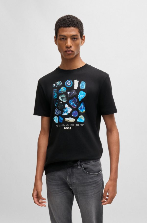 BOSS ORANGE T-SHIRT, TE_MINERAL