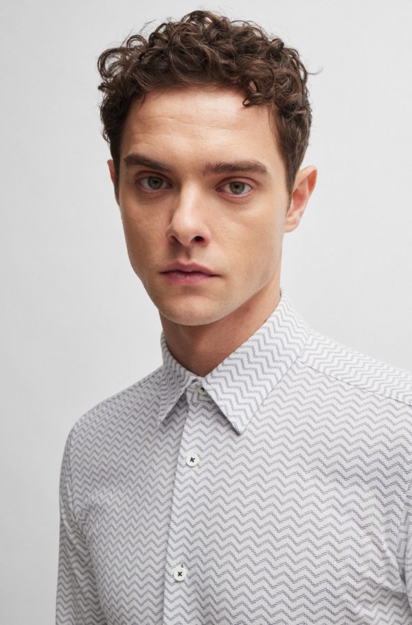 HUGO BOSS BLACK SHIRT, P-ROAN-KENT-C1-233 - Afbeelding 3