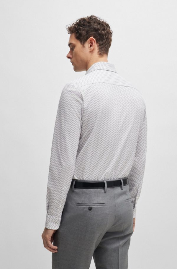 HUGO BOSS BLACK SHIRT, P-ROAN-KENT-C1-233 - Afbeelding 2