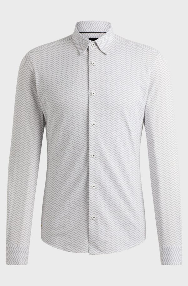 HUGO BOSS BLACK SHIRT, P-ROAN-KENT-C1-233 - Afbeelding 4
