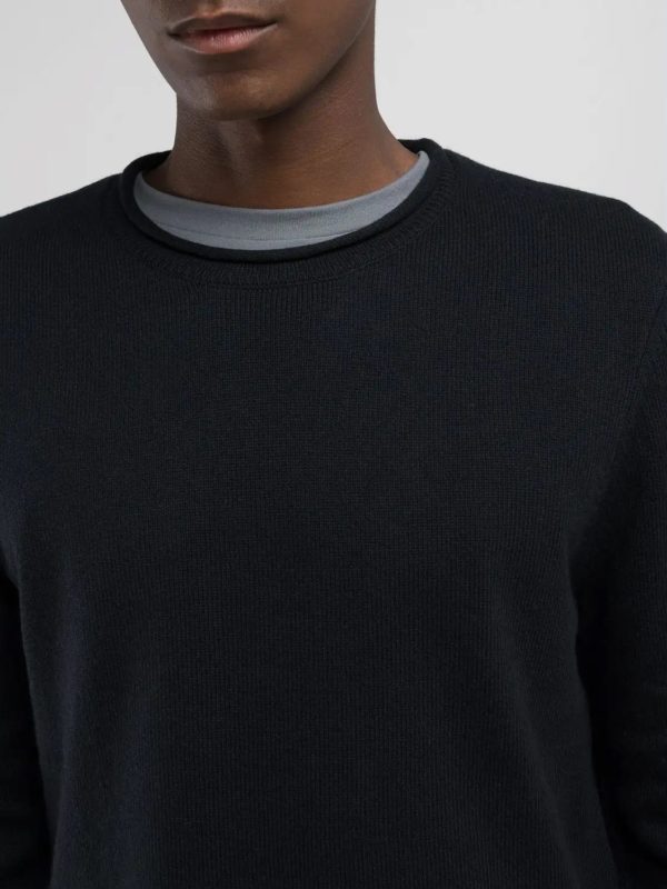 REPLAY PULLOVER, COTTON BLEND CREWNECK - Afbeelding 5