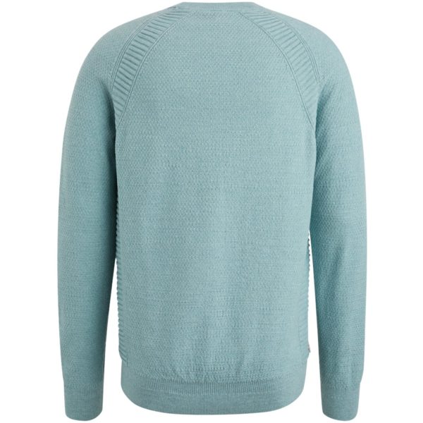 CAST IRON PULLOVER, R-NECK HEATHER PLATED BLEND - Afbeelding 2