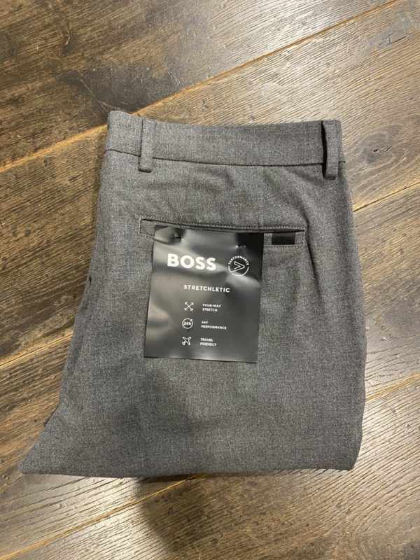 HUGO BOSS BLACK PANTS, P-KAITO CHINO