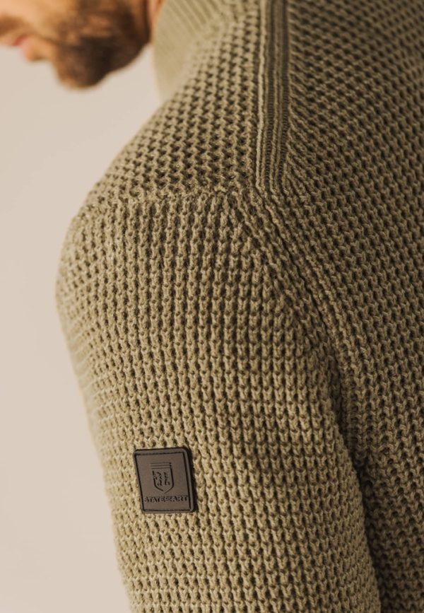 STATE OF ART VEST, CARDIGAN PLAIN BOM - Afbeelding 5