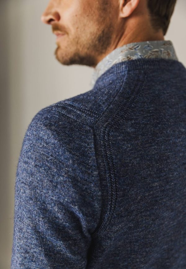 STATE OF ART PULLOVER, V-NECK PLAIN - Afbeelding 5
