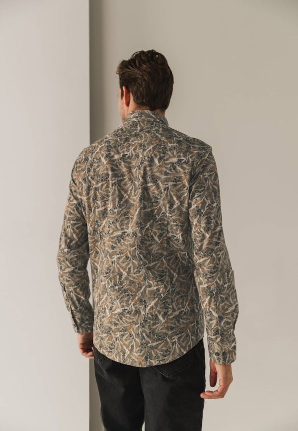 STATE OF ART SHIRT, PRINTED POPLIN - Afbeelding 2