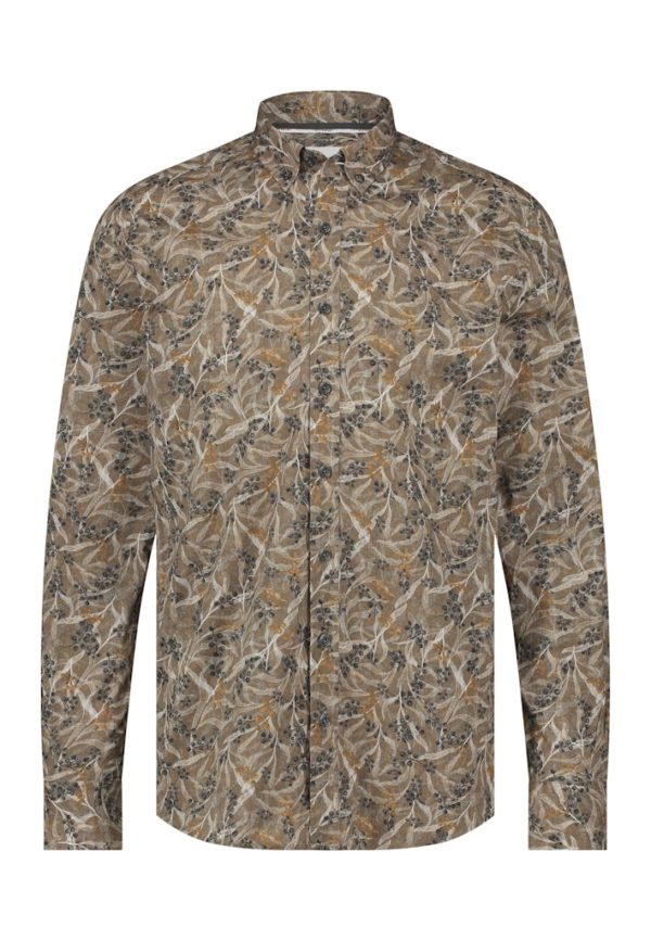 STATE OF ART SHIRT, PRINTED POPLIN - Afbeelding 6
