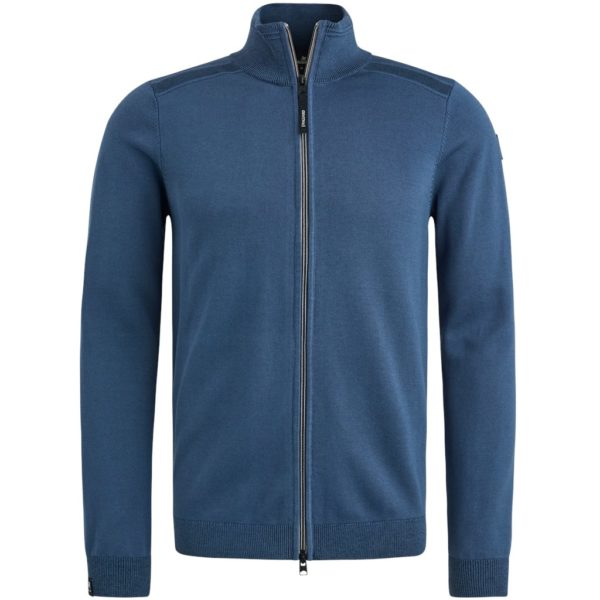 VANGUARD VEST, ZIP JACKET COTTON MODAL PLATED