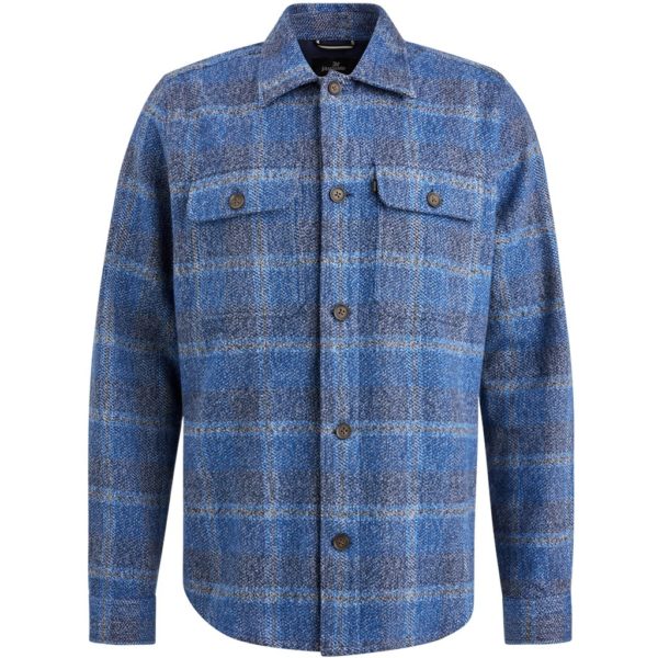 VANGUARD OVERSHIRT, CHECK BRUSHED MOULINE