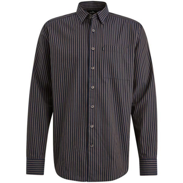 VANGUARD SHIRT, YD STRIPE WITH DOBBY