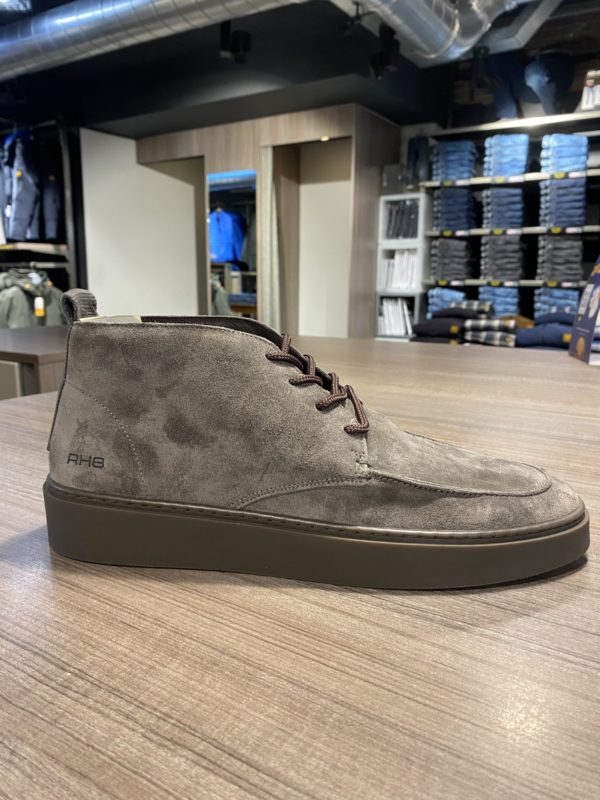 REHAB SCHOENEN, OWEN SUE GREY BROWN SNEAKERS