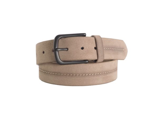 6 ROAD RIEMEN, CEINTUUR SUEDE STITCH