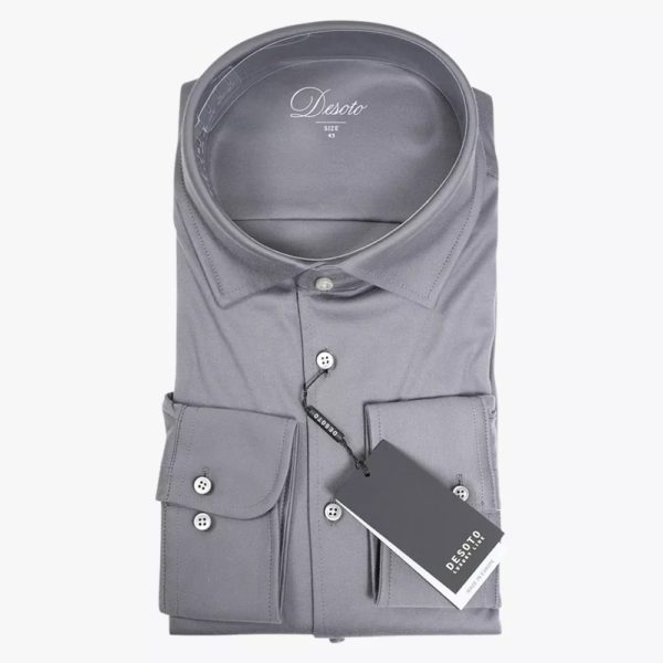 DESOTO LUXURY SHIRTS, PLAIN JERSEY