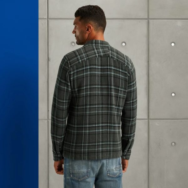 CAST IRON OVERSHIRT, YD CHECK REGULAR FIT - Afbeelding 3