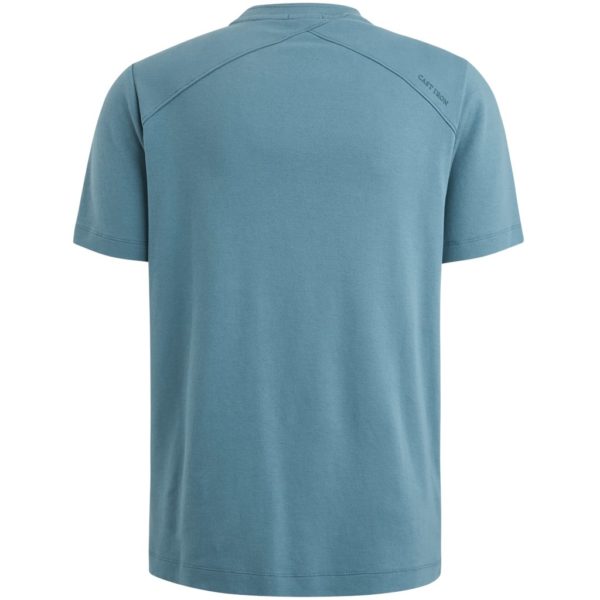 CAST IRON T-SHIRT, R-NECK REGULAR FIT INTERLOCK - Afbeelding 2