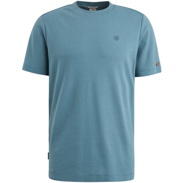 CAST IRON T-SHIRT, R-NECK REGULAR FIT INTERLOCK