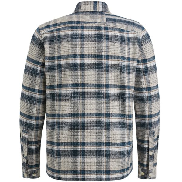 CAST IRON OVERSHIRT, MOULINE CHECK BRUSH REGULAR FIT - Afbeelding 2
