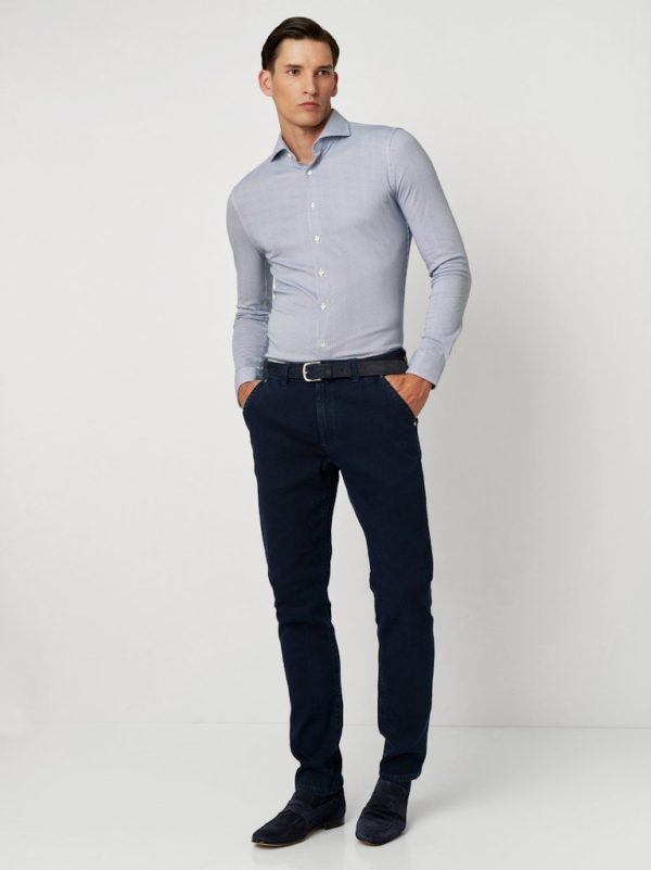 DESOTO LUXURY SHIRTS, PRINTED JERSEY - Afbeelding 4