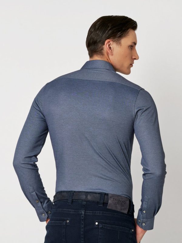 DESOTO LUXURY SHIRTS, PLAIN JERSEY - Afbeelding 2