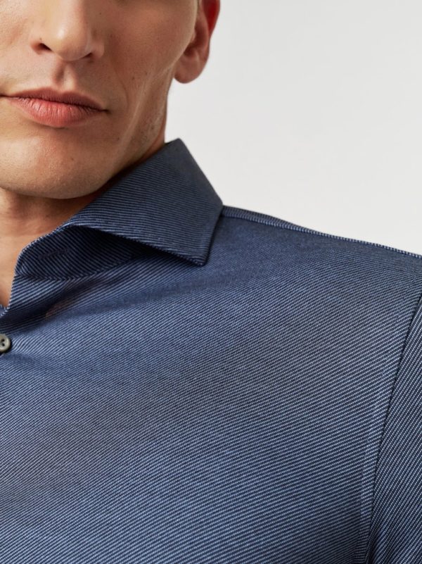DESOTO LUXURY SHIRTS, PLAIN JERSEY - Afbeelding 4