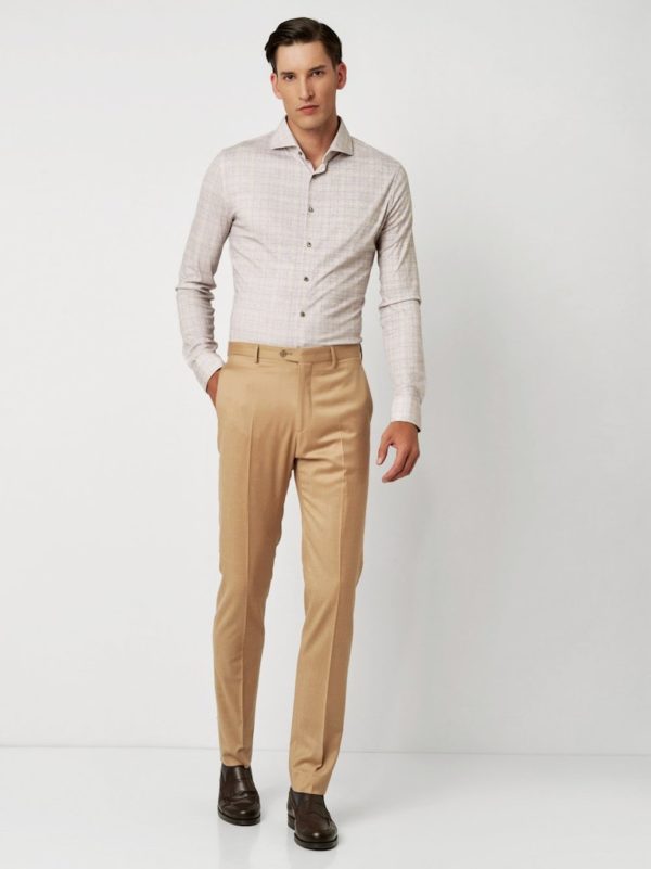 DESOTO LUXURY SHIRTS, CHECKED JERSEY - Afbeelding 3