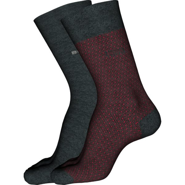 HUGO BOSS BLACK SOCKS, 2P RS MINIPATTERN