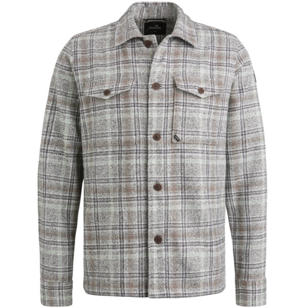 VANGUARD OVERSHIRT, CHECK PRINTED SHIRT