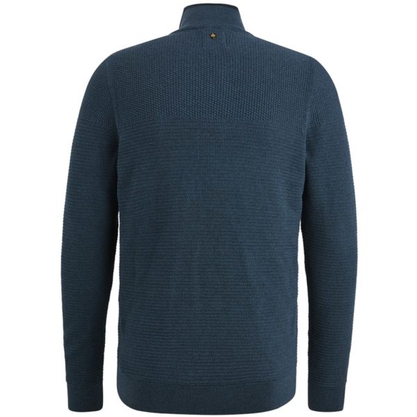 PME-Legend KNITWEAR, HALF ZIP COLLAR COTTON MOULINE - Afbeelding 2