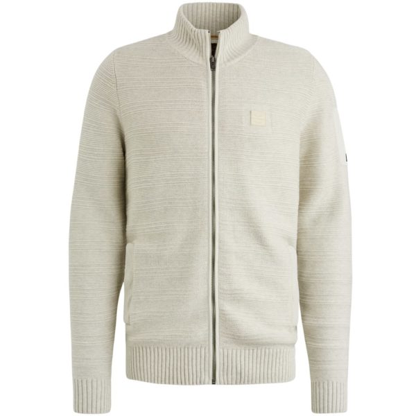 PME-Legend VEST, ZIP JACKET COTTON SRUCTURE KNIT