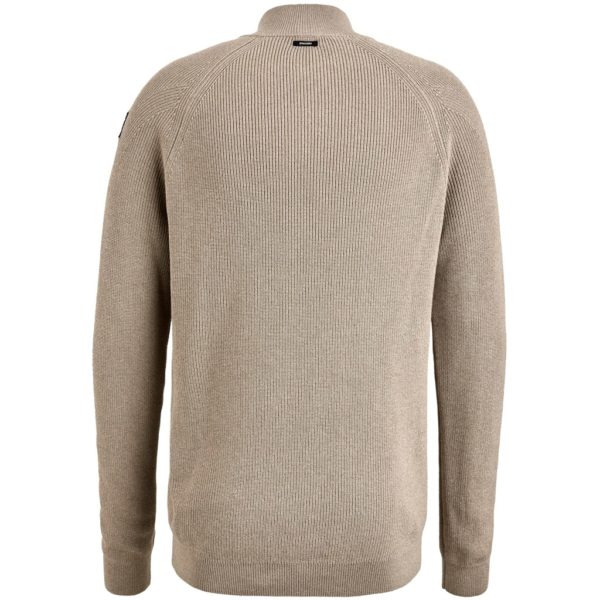 VANGUARD KNITWEAR, HALF ZIP COTTON MODAL - Afbeelding 2