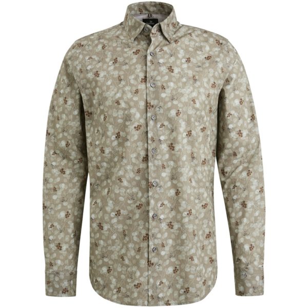 VANGUARD SHIRT, PRINT ON FINE POPLIN STRETCH